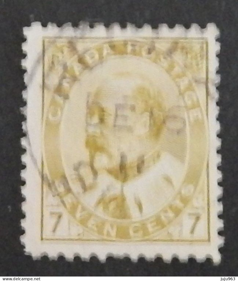 CANADA YT 81 OBLITÉRÉ "EDOUARD VII" ANNÉES 1903/1909 - Used Stamps