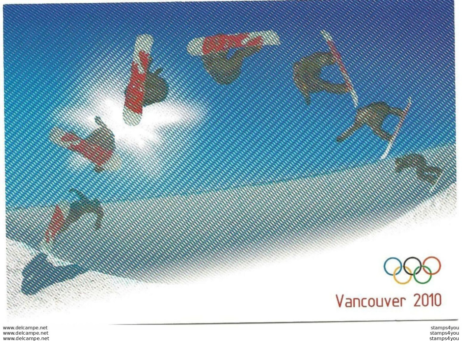 218 - 41 - Entier Postal Suisse JO Vancouver + Valeur Complémentair Identique à L'entier - Oblit Spécale 2009 Lausanne - Winter 2010: Vancouver