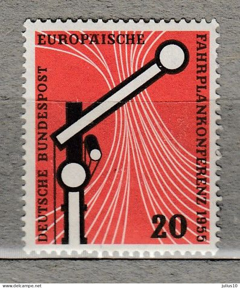 DEUTSCHLAND GERMANY 1955 MNH(**) Mi 219 #33868 - Ungebraucht