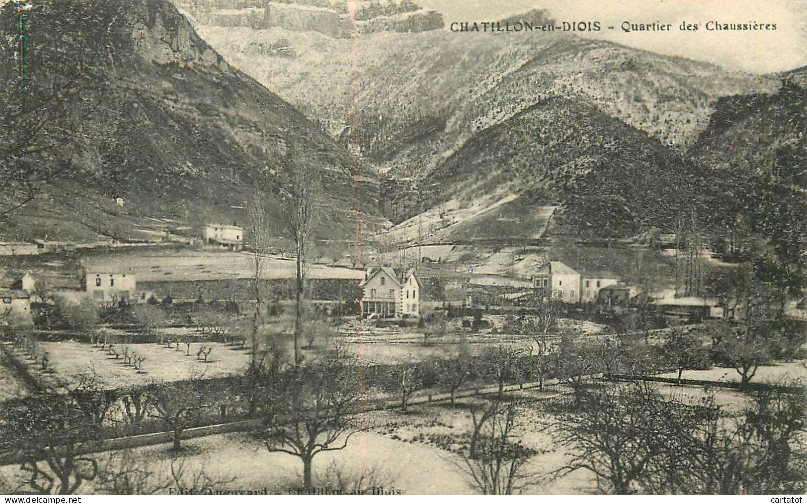 CHATILLON EN DIOIS . Quartier Des Chaussières - Châtillon-en-Diois