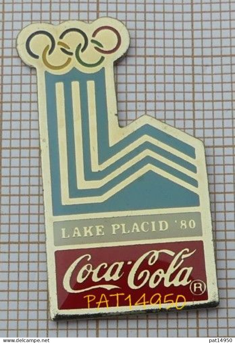 PAT14950 COCA COLA  JO LAKE PLACID 80 1980 En Version EPOXY PREMIER TAIWAN - Coca-Cola