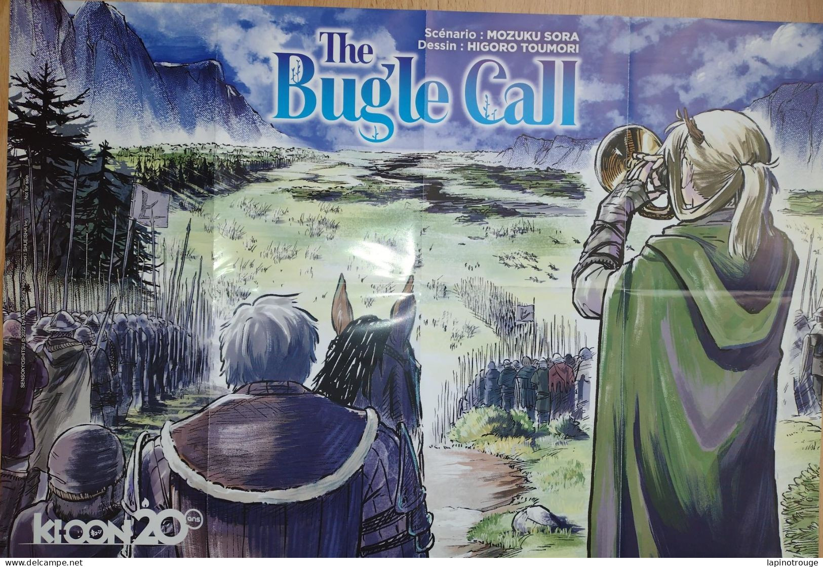 Affiche TOUMORI Higoro Manga The Bugle Call Ki-oon 2024 - Posters