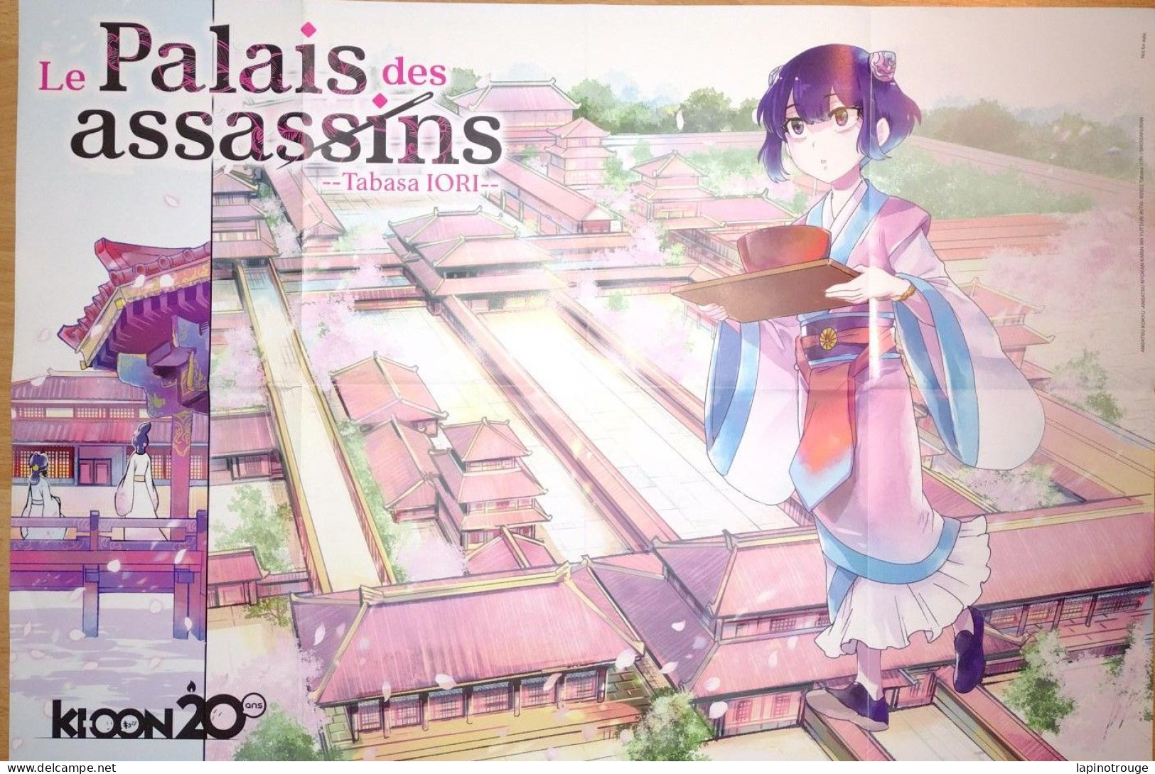 Affiche IORI Tabasa Manga Le Palais Des Assassins Ki-oon 2024 - Posters