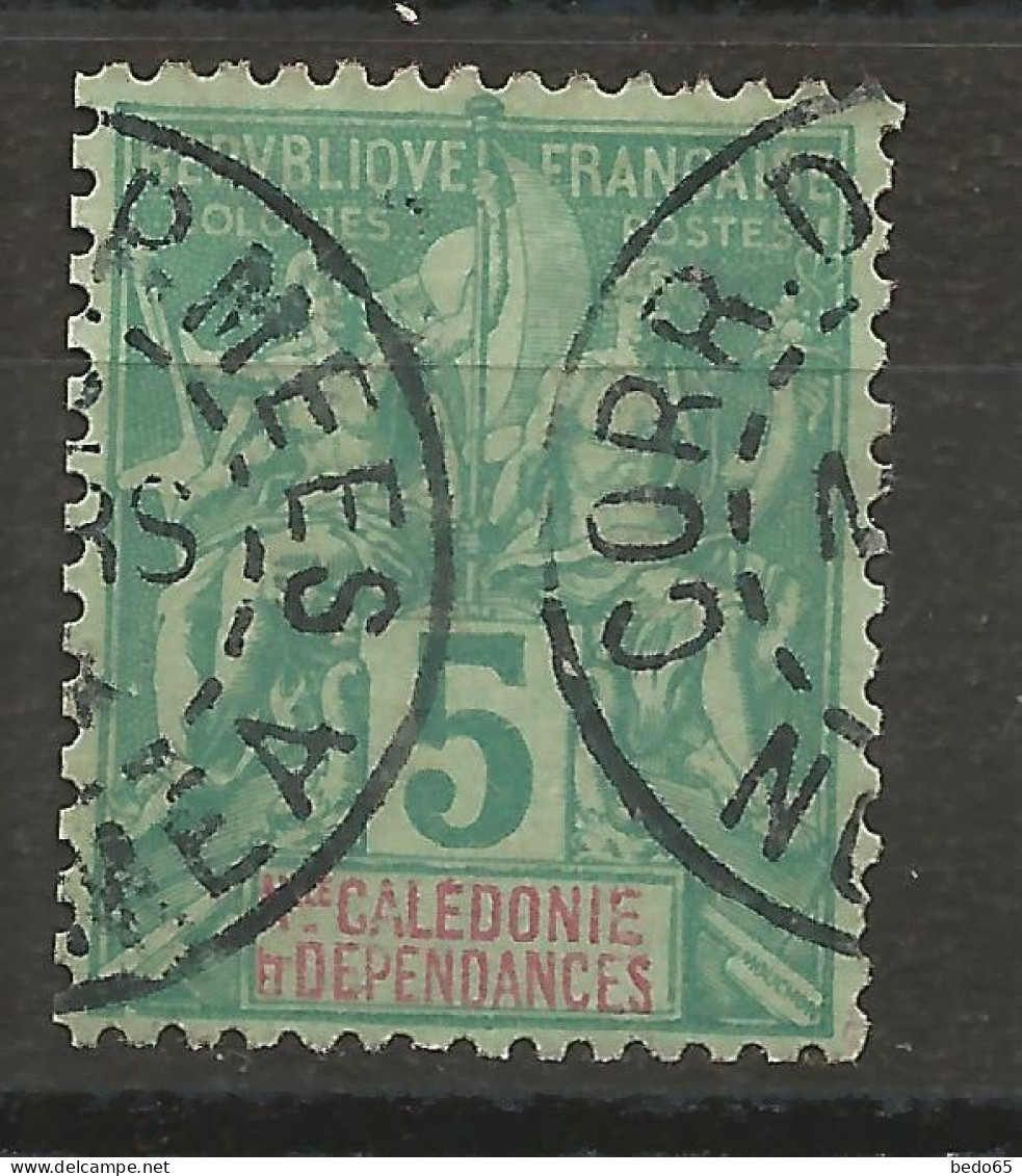 NOUVELLE-CALEDONIE N° 44 CACHET CORR D'ARMEES / Used - Oblitérés