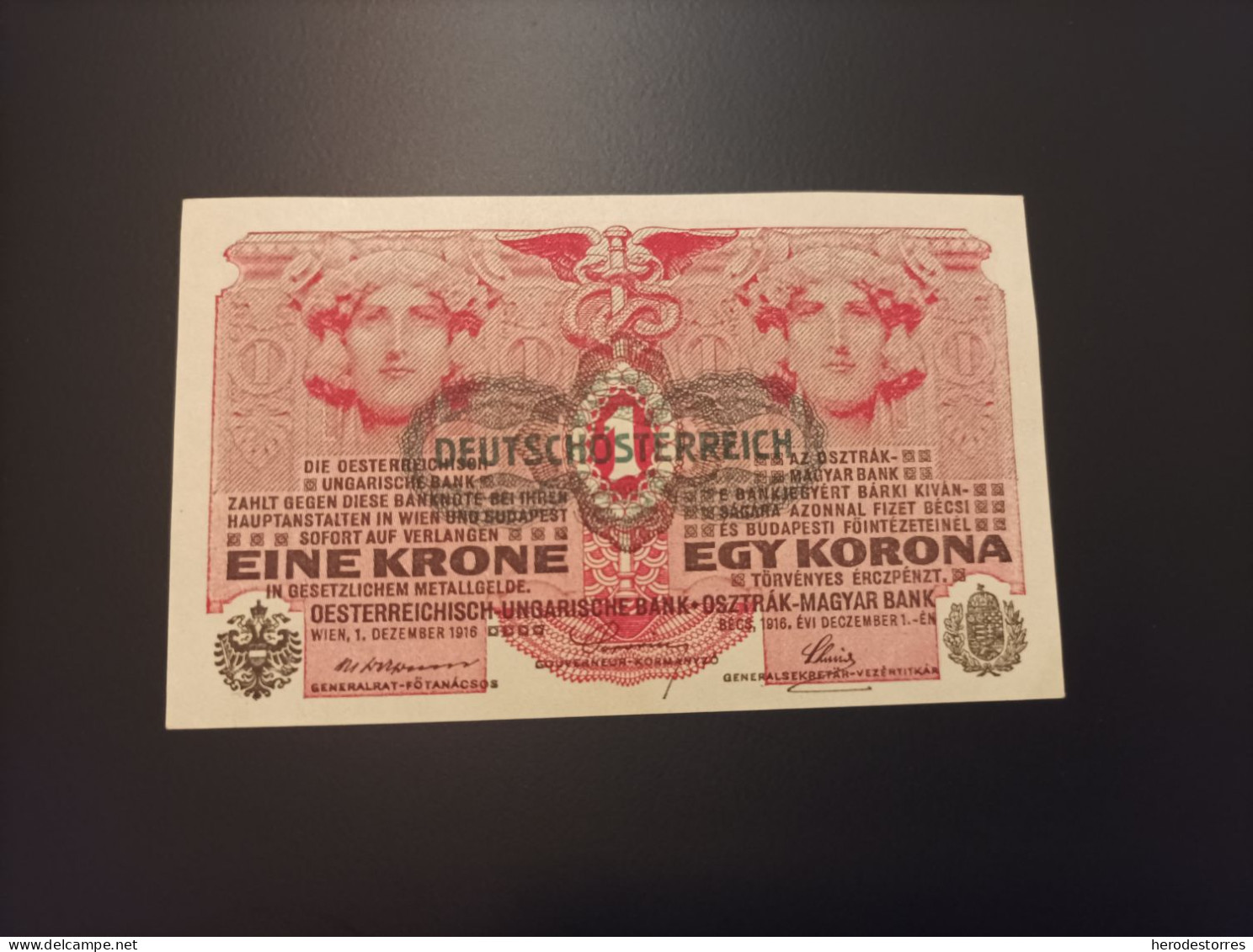 Billete Austria, 1 Krone, Año 1916, AUNC - Oesterreich