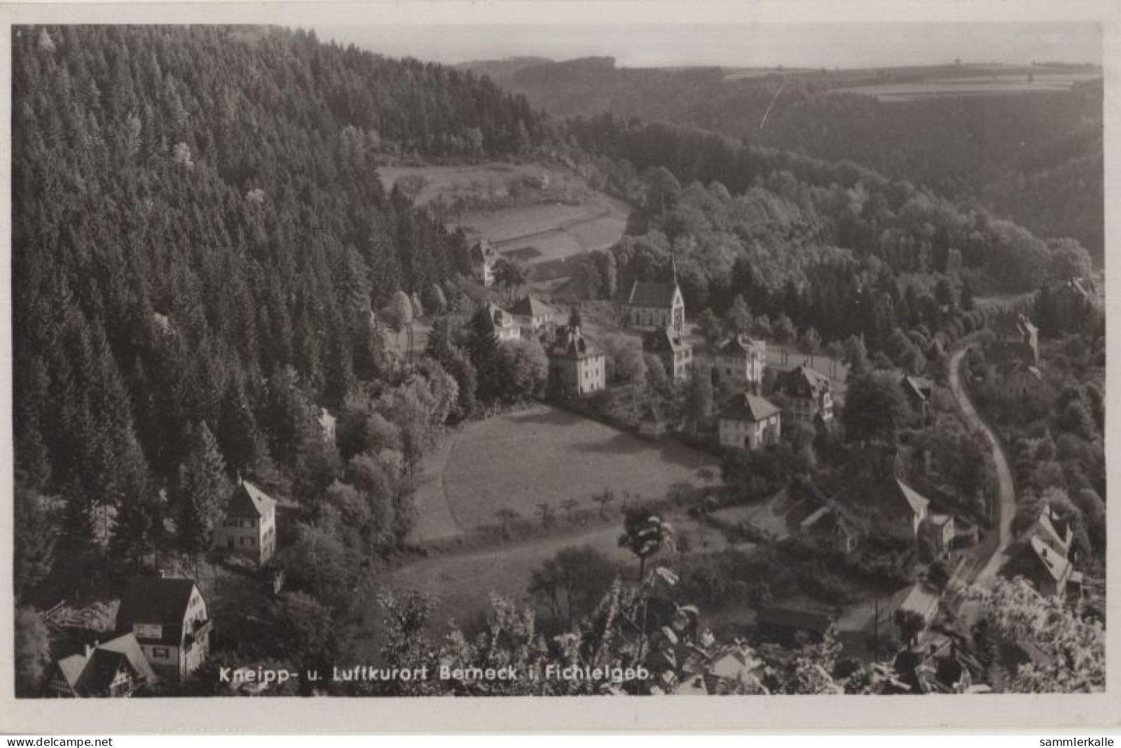 134205 - Berneck, Schwarzwald (OT Von Altensteig) - Von Oben - Altensteig