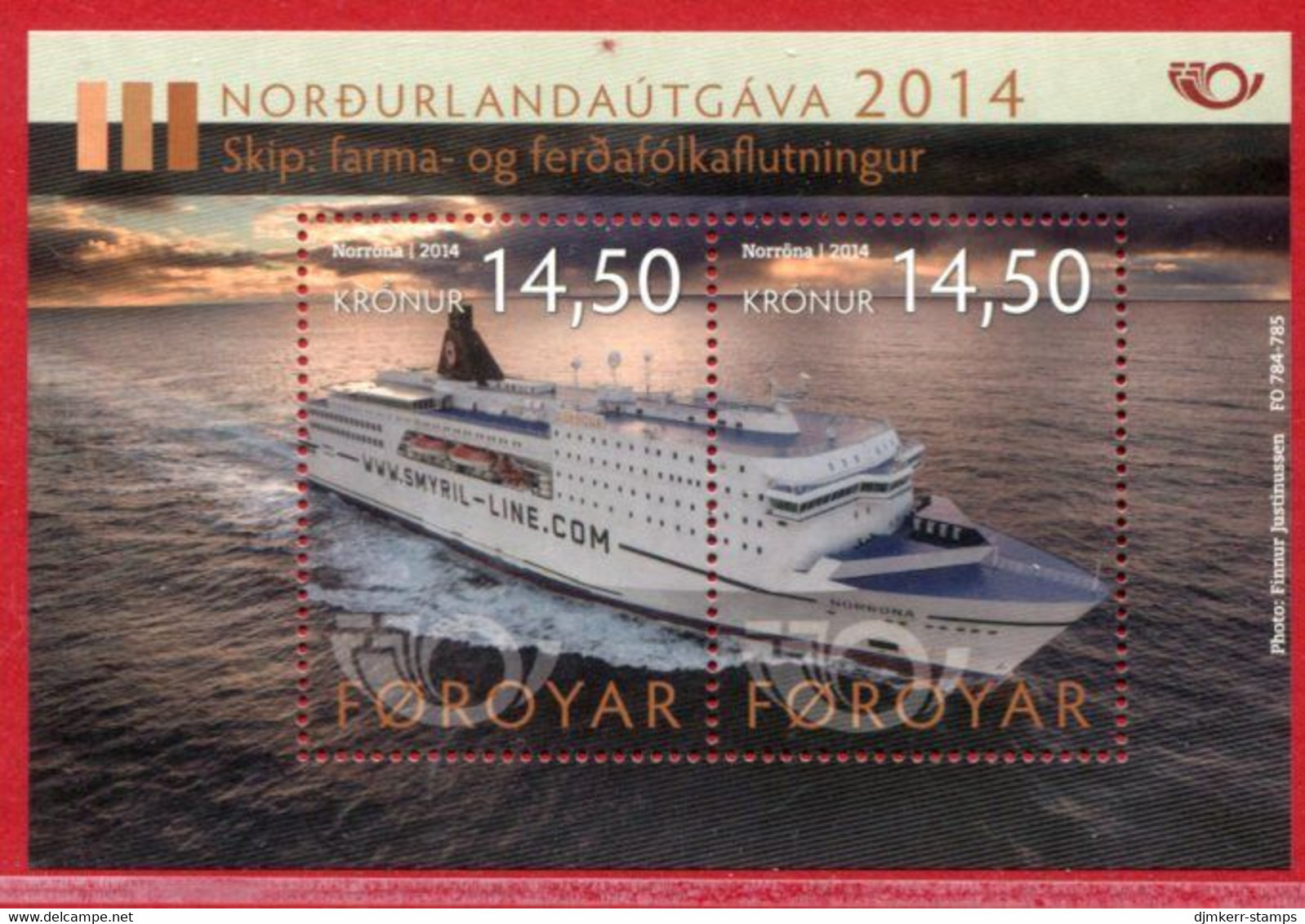 FAEROE ISLANDS 2014 Nordic Countries: Life By The Sea Block MNH / **.  Michel Block 34; SG MS700 - Faroe Islands