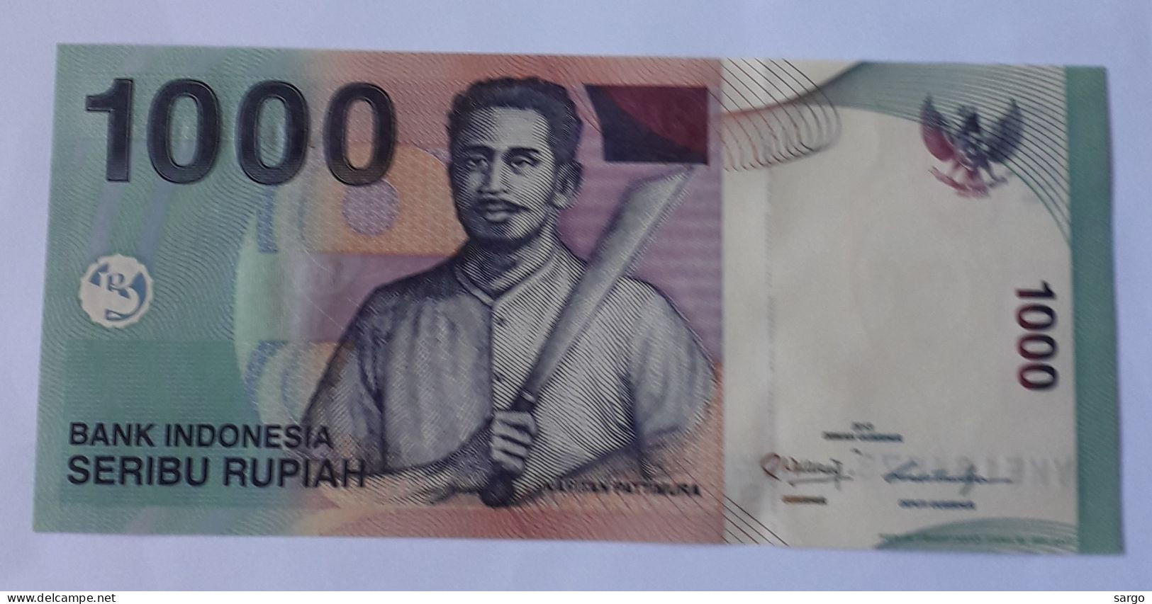 INDONESIA - 1.000 RUPIAH - P 141 - 2013 - UNC - BANKNOTES - PAPER MONEY - CARTAMONETA - - Indonesien