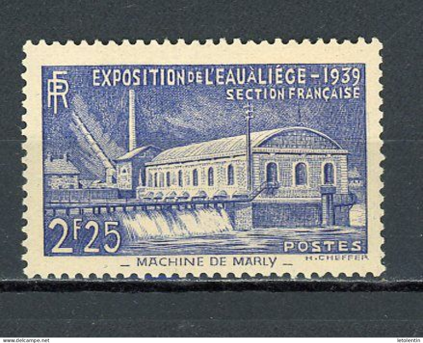 FRANCE - EXPO DE L'EAU - N° Yvert 430 * - Unused Stamps