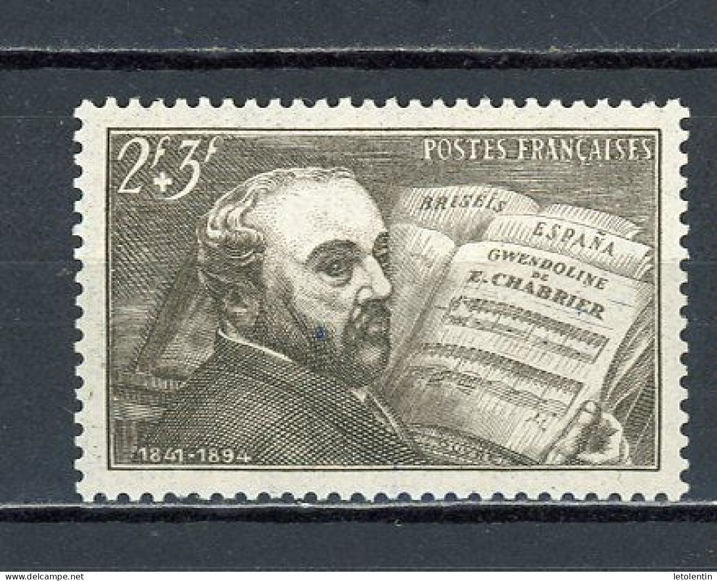 FRANCE -  E. CHABRIER - N° Yvert 542** - Nuovi