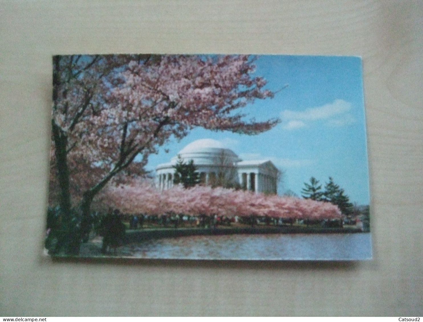 Carte Postale Ancienne 1962 JEFFERSON MEMORIAL - Washington DC