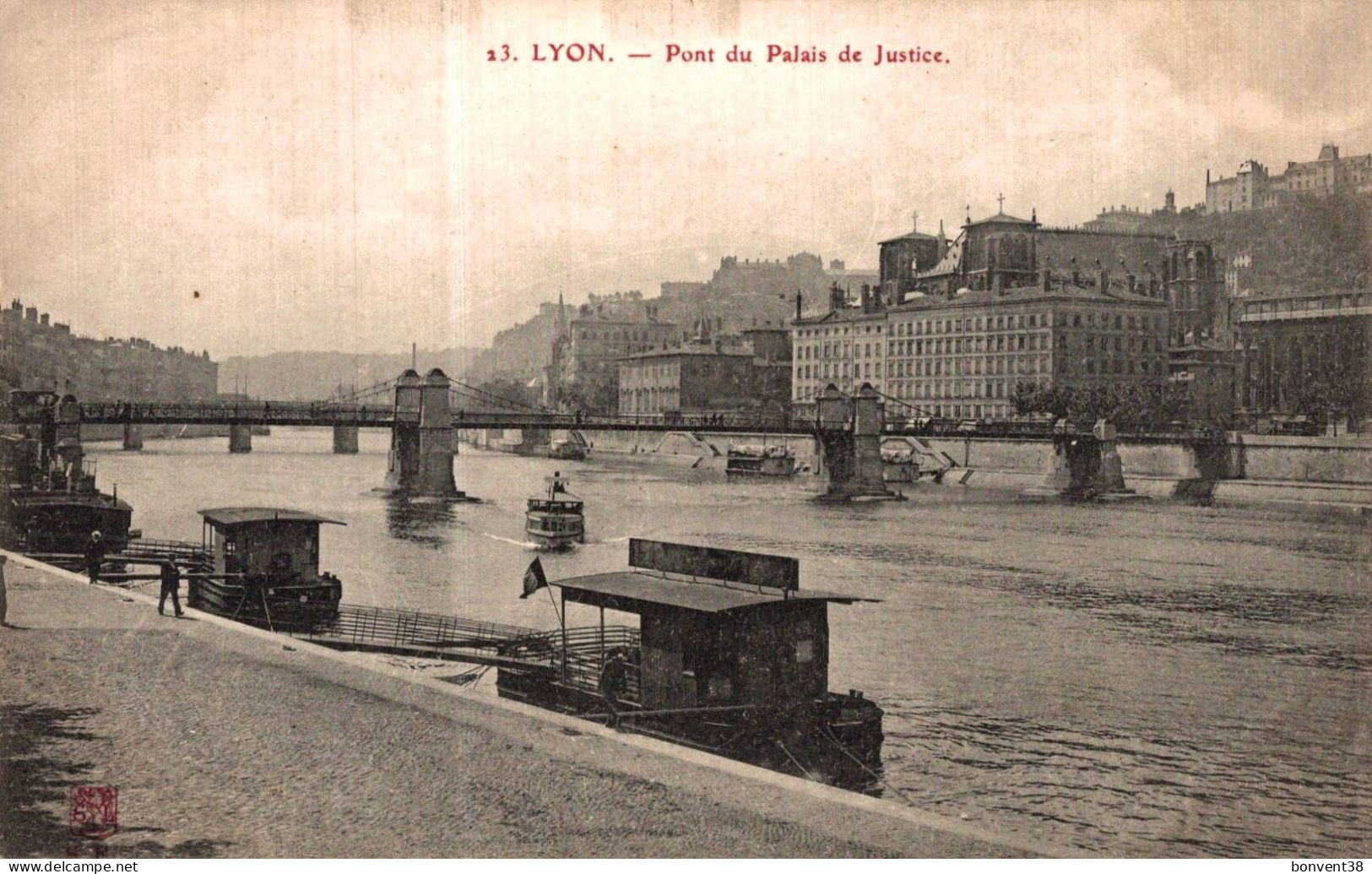 K2403 - LYON - D69 - Pont Du Palais De Justice - Lyon 5