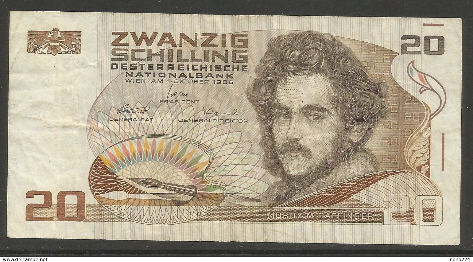 Billet De 1986 ( Autriche / 20 Schilling ) - Austria