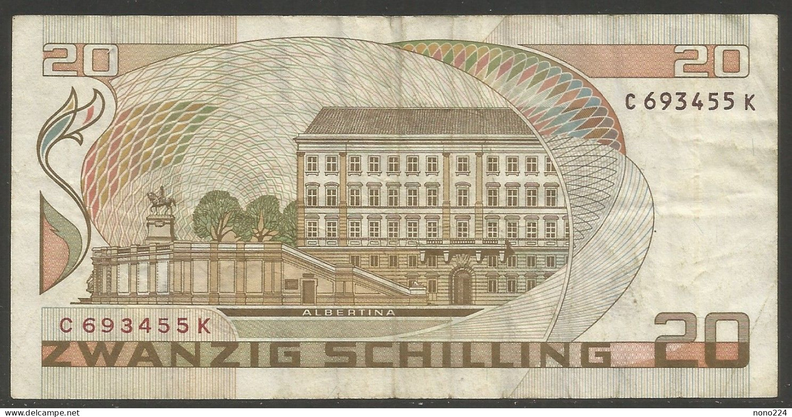 Billet De 1986 ( Autriche / 20 Schilling ) - Oesterreich