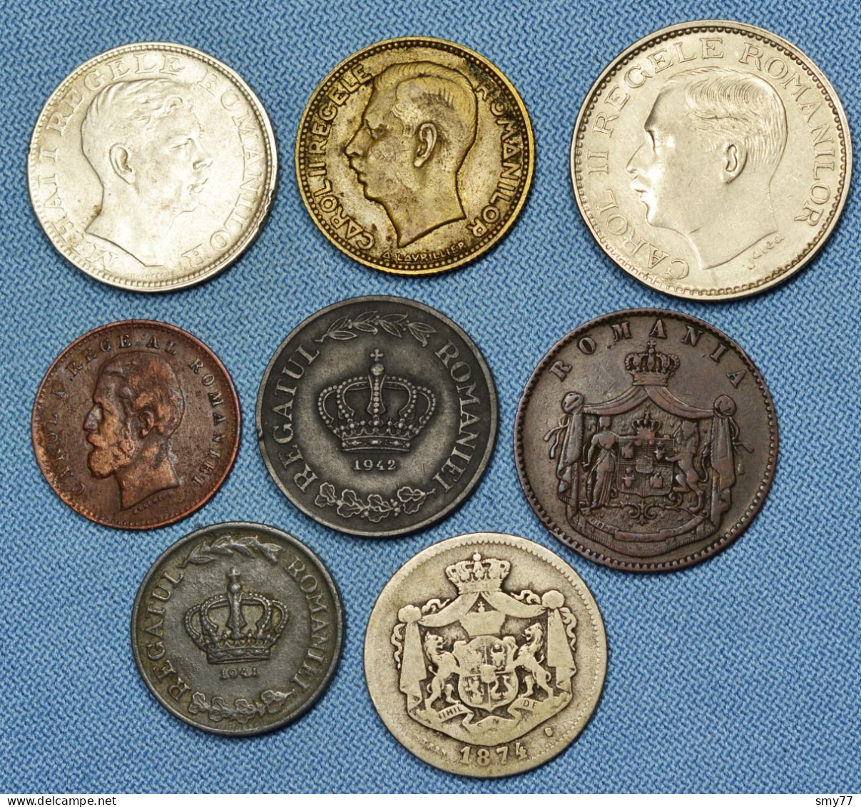 Romania / Roumanie • Lot  8x • Including Keydates, Silver, Error And Scarcer Coins •  See Details • [24-440] - Romania