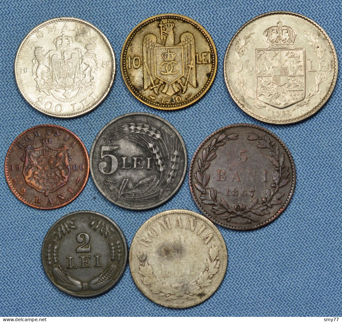 Romania / Roumanie • Lot  8x • Including Keydates, Silver, Error And Scarcer Coins •  See Details • [24-440] - Romania