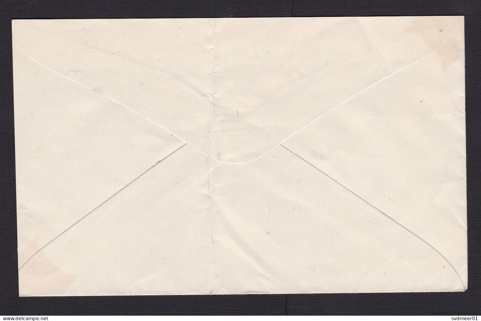 Fiji: Cover To Canada, 1936, 2 Stamps, King George V, KGV (minor Damage; Fold) - Fidschi-Inseln (...-1970)