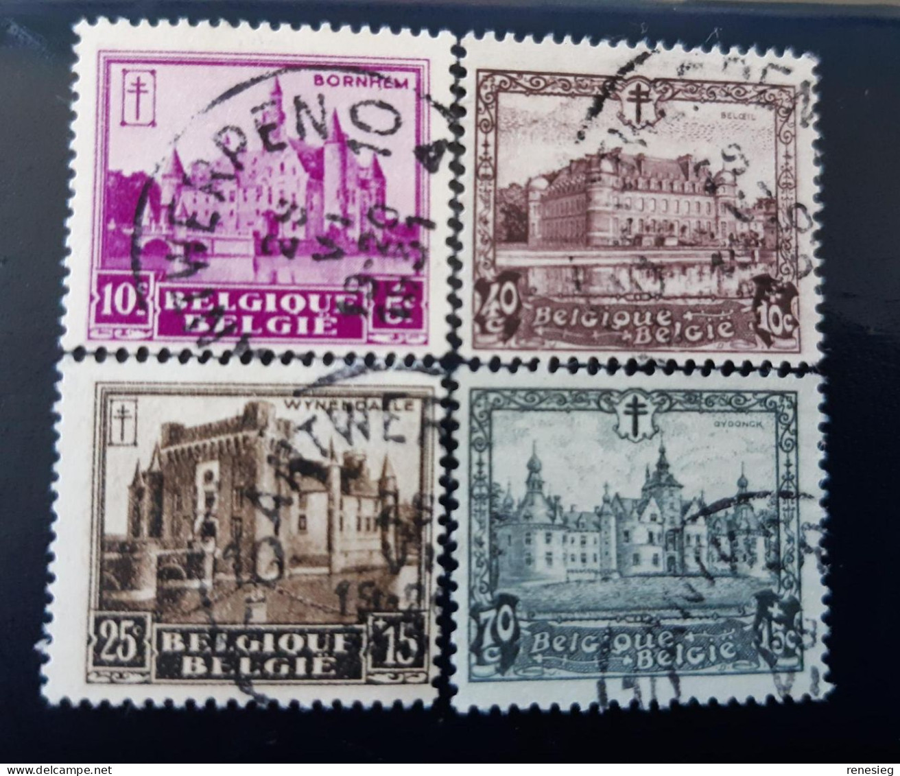 Belgie 1930 Yvert 308 à 311 - Used Stamps