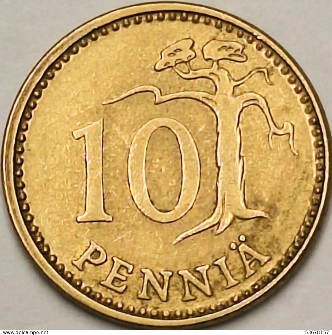 Finland - 10 Pennia 1971 S, KM# 46 (#3918) - Finlandia