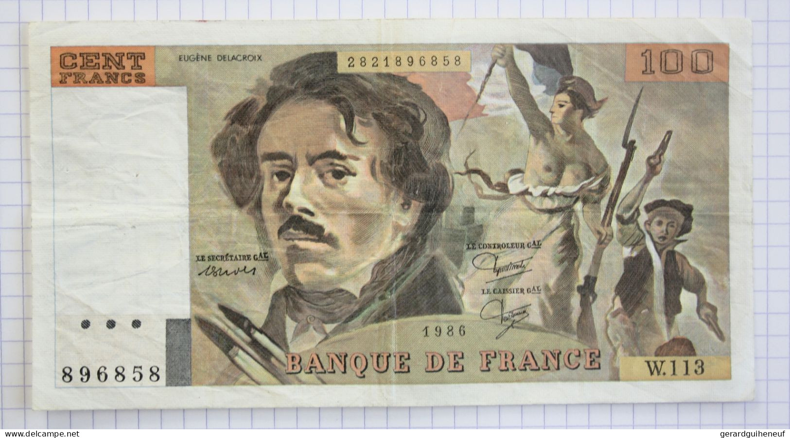 France : 100 Francs : 2 Monnaies En ARGENT Et 2 Billets - Alla Rinfusa - Monete