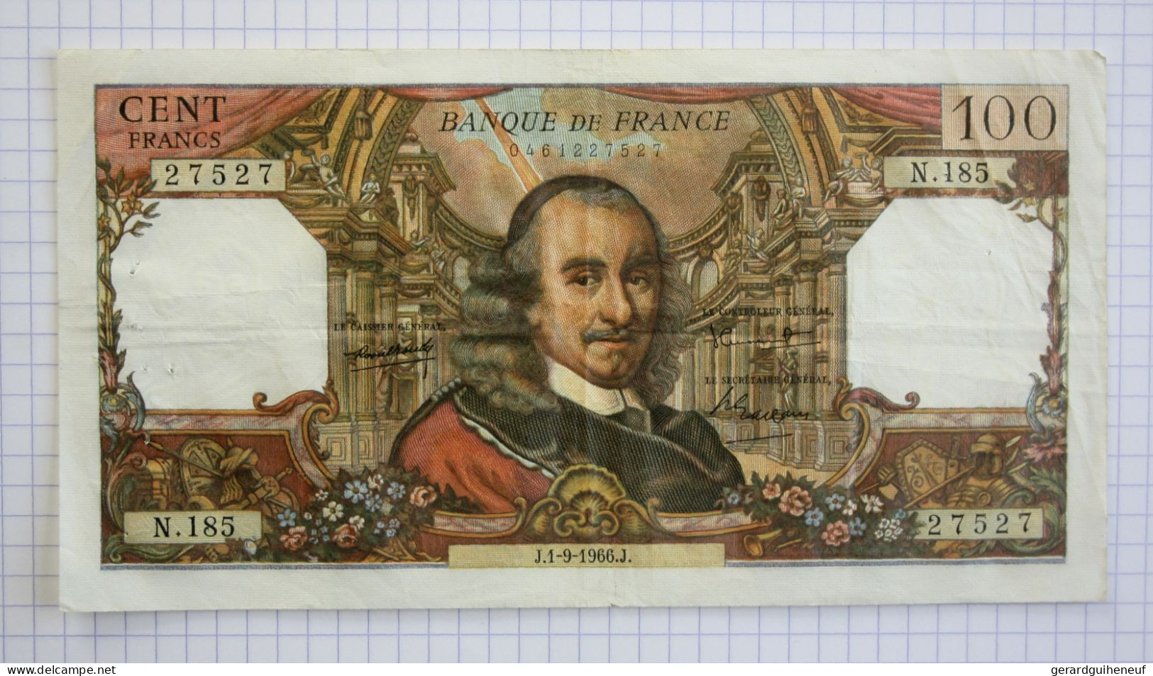 France : 100 Francs : 2 Monnaies en ARGENT et 2 Billets