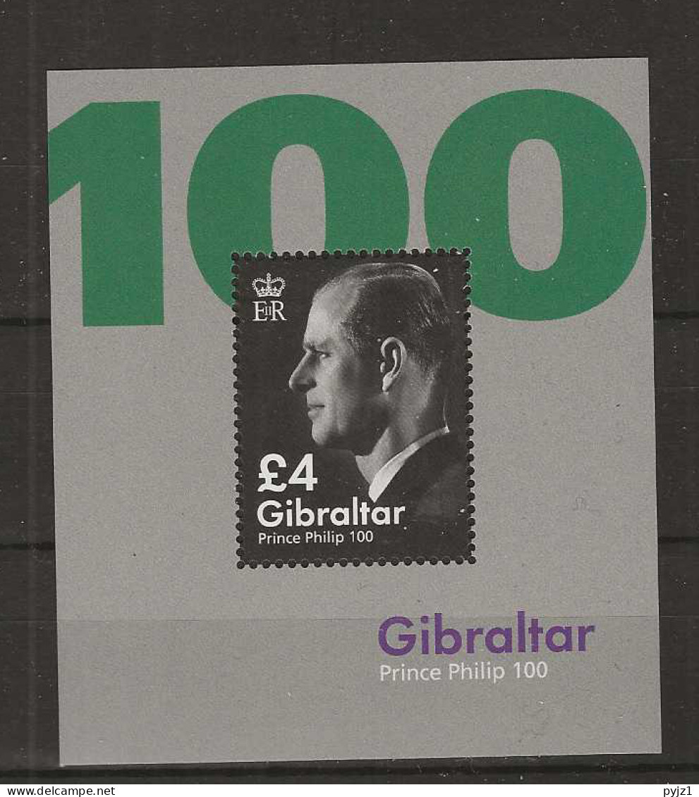 2021 MNH Gibraltar Mi Block 148 Postfris** - Gibraltar