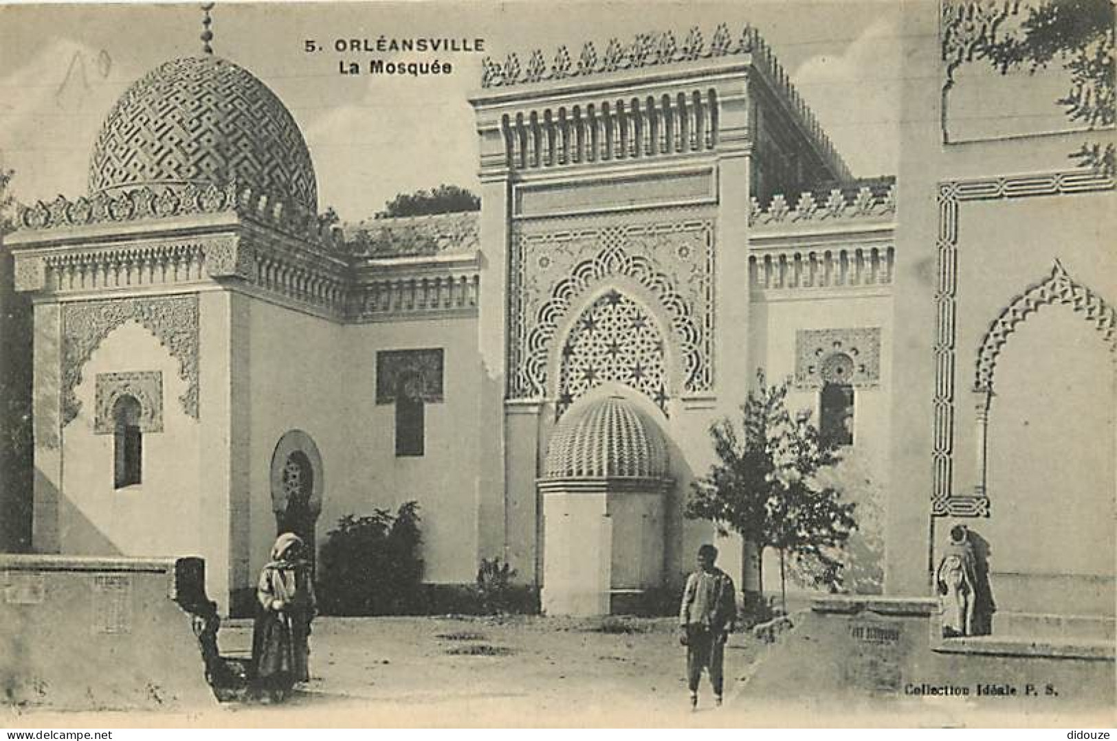 Algérie - Orléansville - La Mosquée - Animée - CPA - Voir Scans Recto-Verso - Chlef (Orléansville)