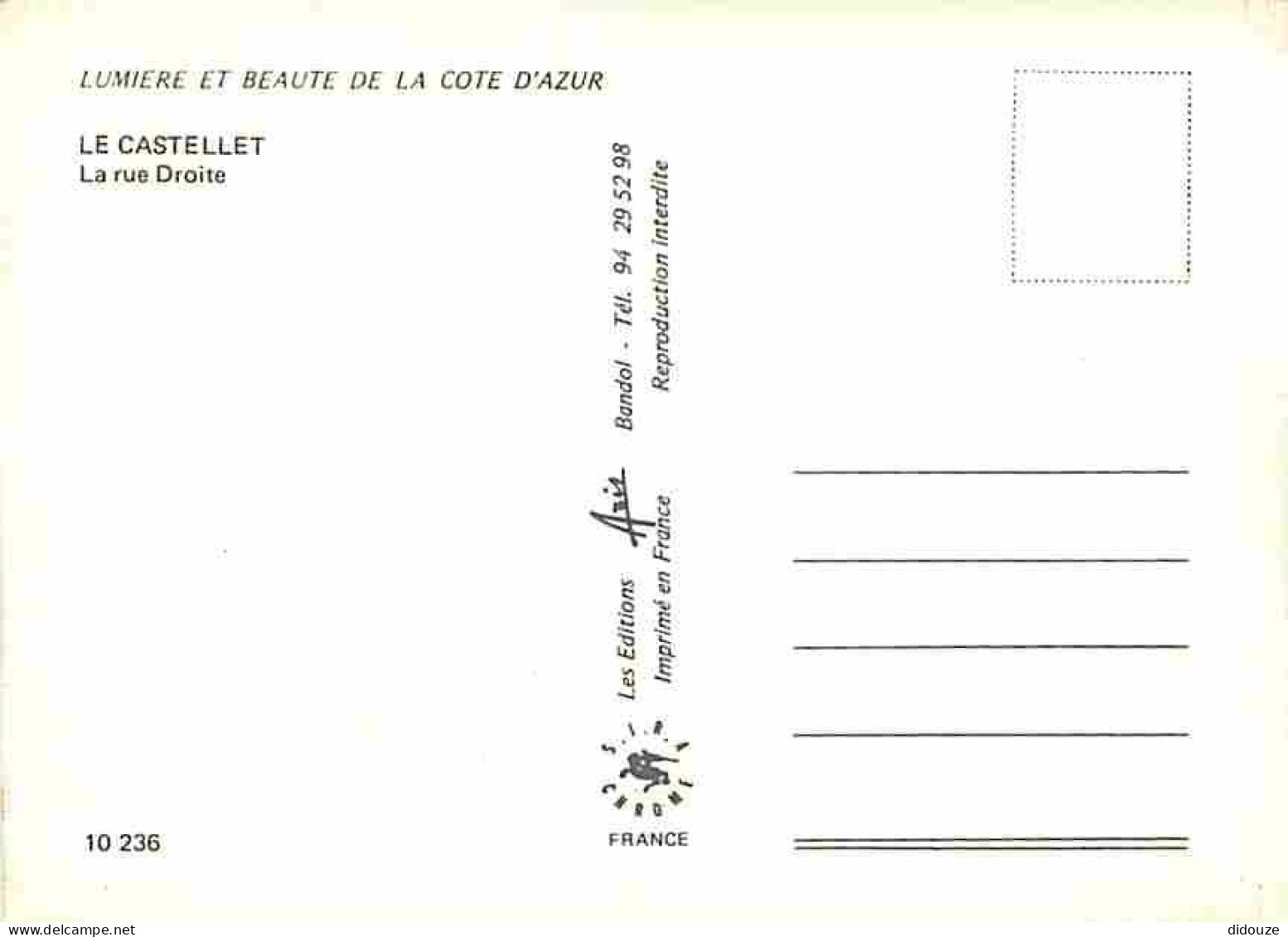83 - Le Castellet - Carte Neuve - CPM - Voir Scans Recto-Verso - Le Castellet