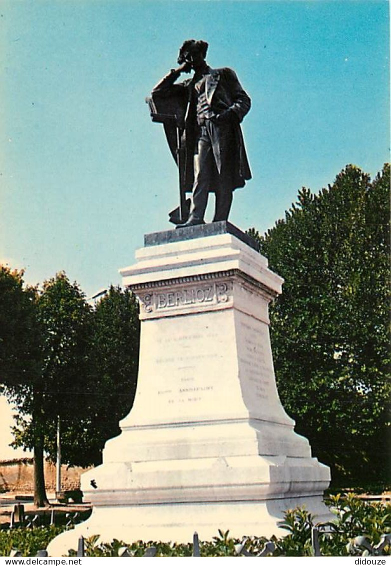 38 - La Cote Saint André - Statue D'Hector Berlioz (1803 - 1869) - Carte Neuve - CPM - Voir Scans Recto-Verso - La Côte-Saint-André