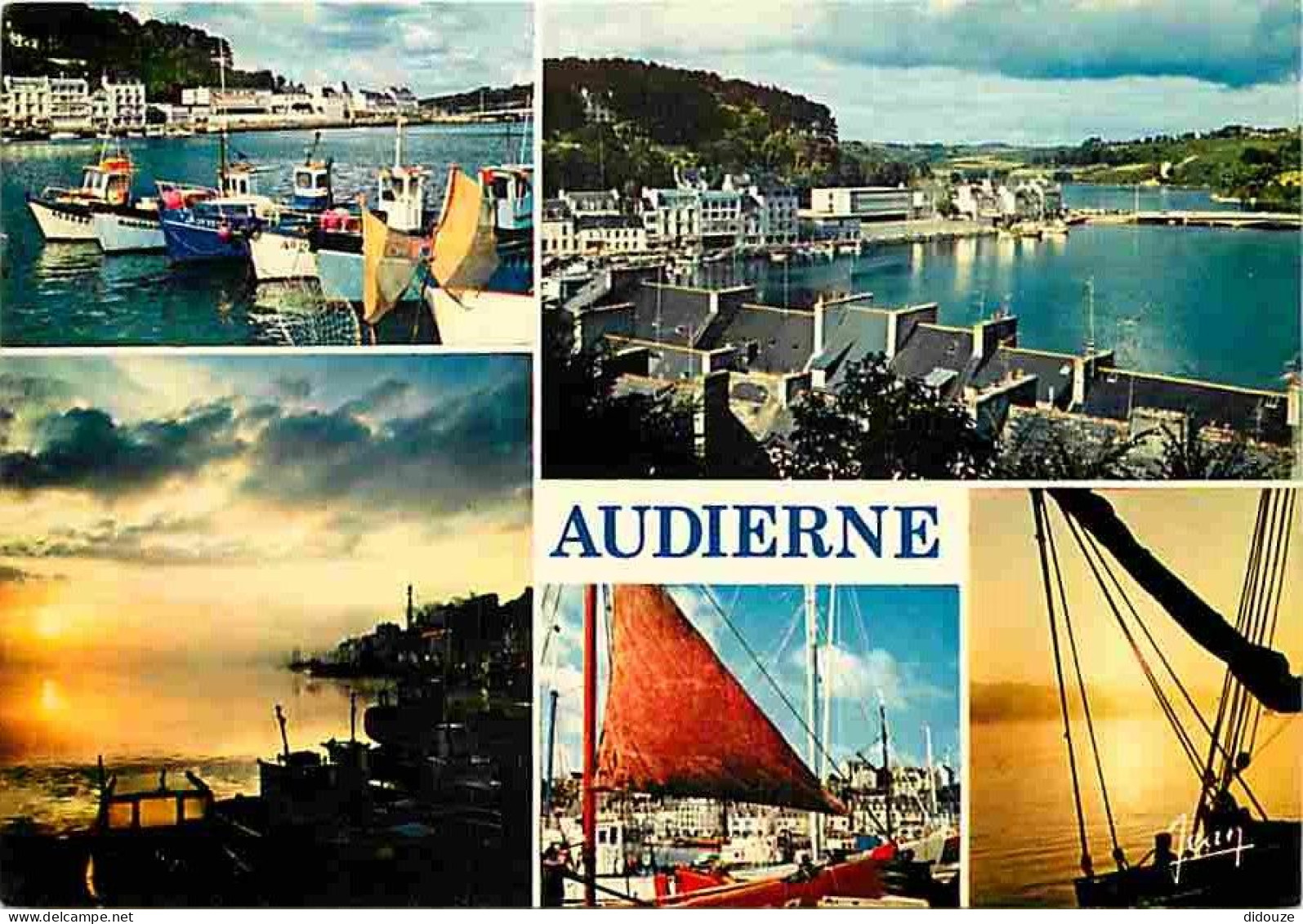 29 - Audierne - Multivues - Bateaux - Carte Neuve - Voir Scans Recto Verso  - Audierne