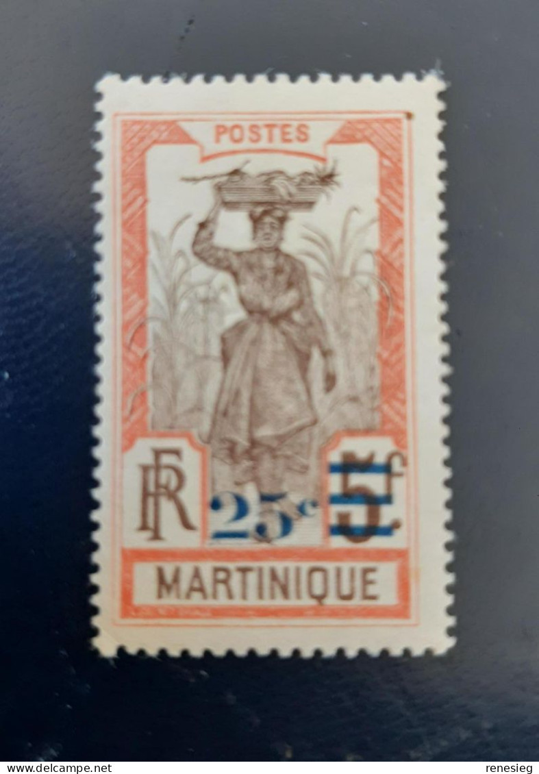 Martinique 1924-1927 Yvert 113 MH - Neufs