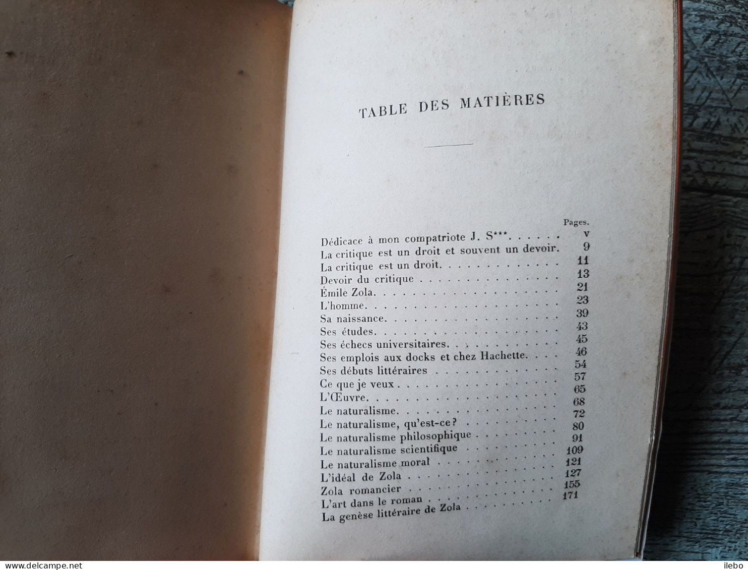 Emile Zola L'homme Et L'oeuvre Laporte Le Naturalisme Ou L'immoralité Littéraire 1894 - Biographie