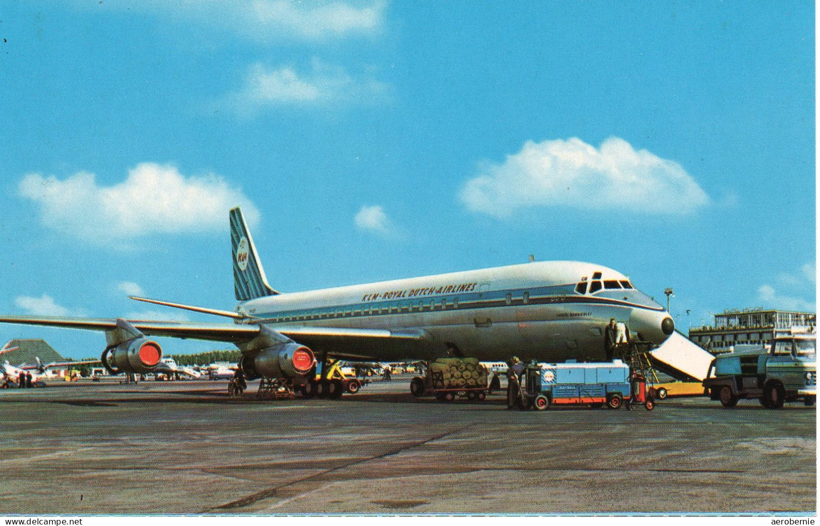 Flughafen AMSTERDAM - Mit KLM Douglas DC-8 - Aerodrome
