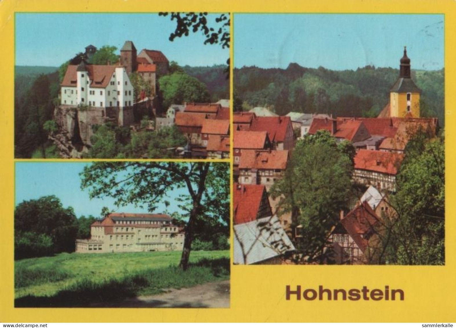 89290 - Hohnstein - U.a. Blick Auf Burg - 1983 - Hohnstein (Sächs. Schweiz)
