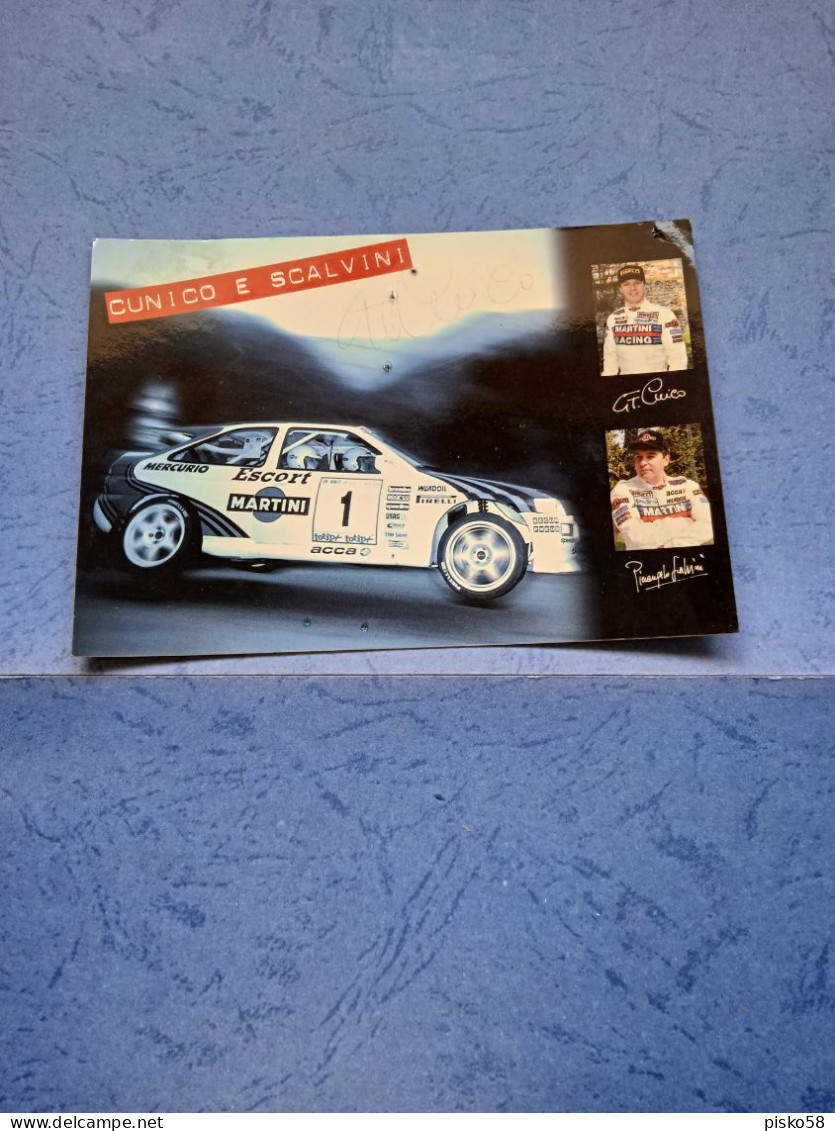 Cunico E Scalvini-campioni Italiani 94-95-96-fg - Rallyes