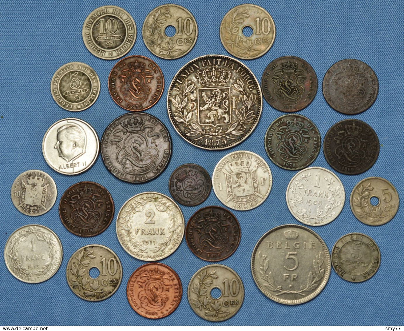 Belgique / Belgium (3) • Lot 26x • Only Scarcer And Many Silver Coins •  [24-442] - Verzamelingen