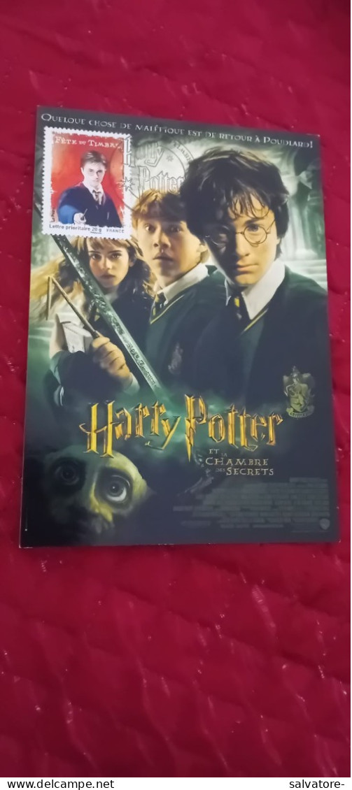 CARTOLINA HARRY POTTER- FORESTA PROIBITA- SALANI 2002- VIAGGIATA - Séries TV