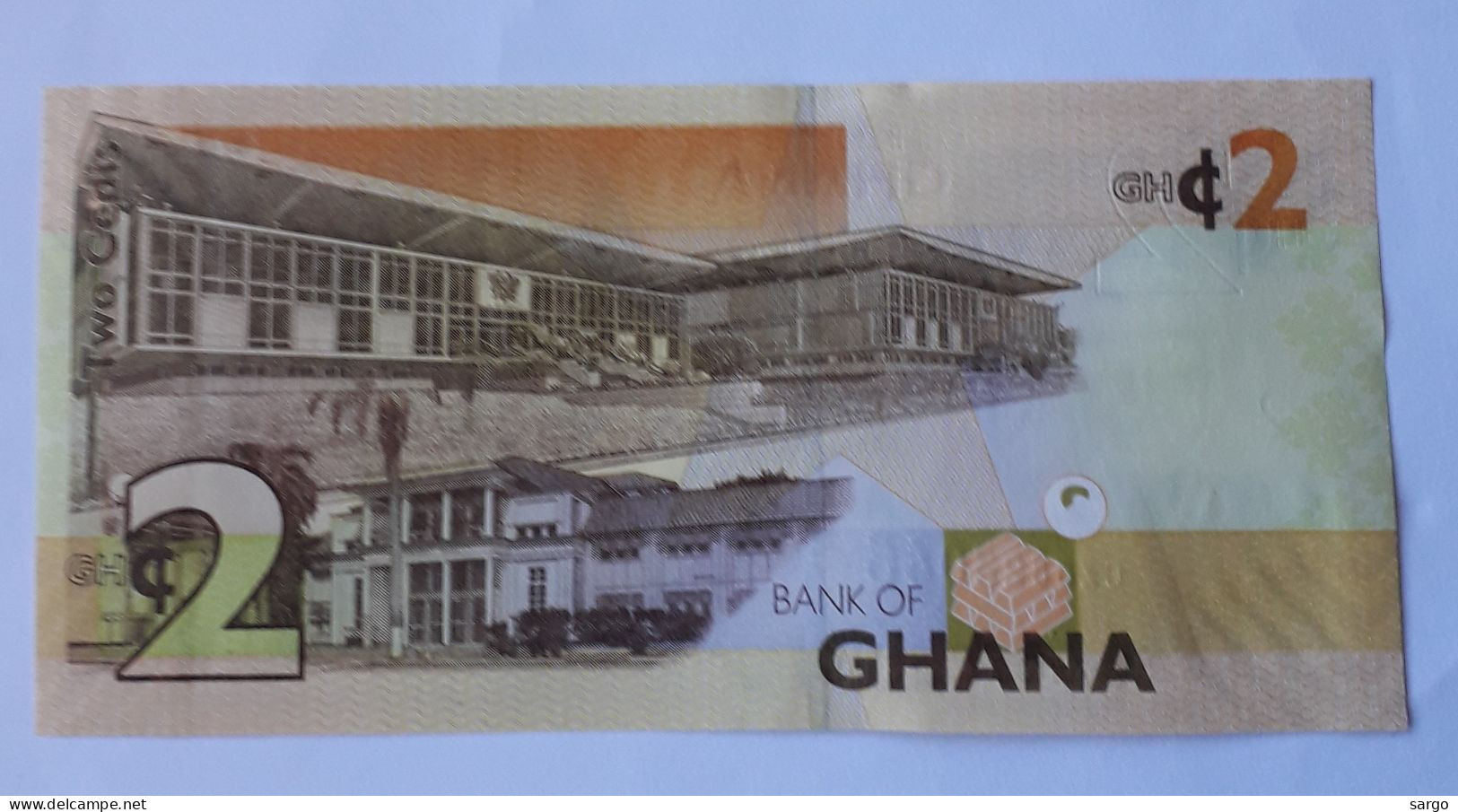 GHANA  - 2 CEDISS - 2017 - P 37AE - UNC - BANKNOTES - PAPER MONEY - CARTAMONETA - - Ghana