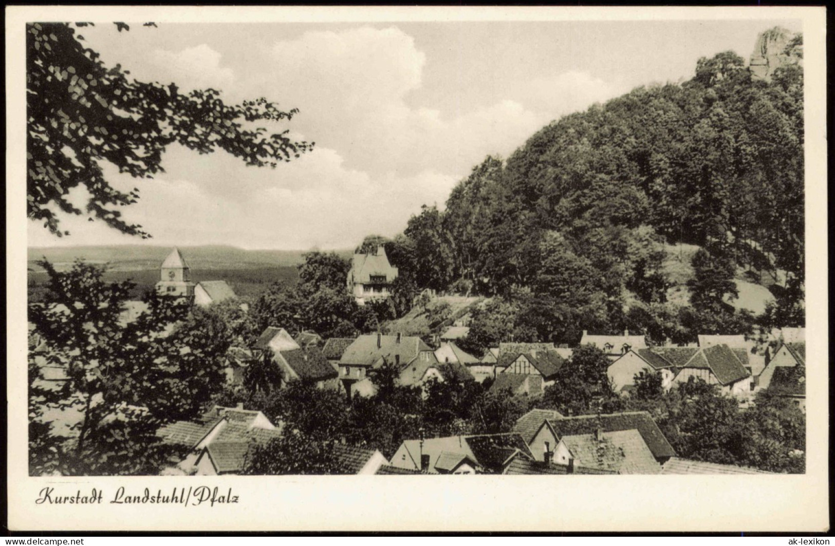 Ansichtskarte Landstuhl Stadtpartie 1961 - Landstuhl