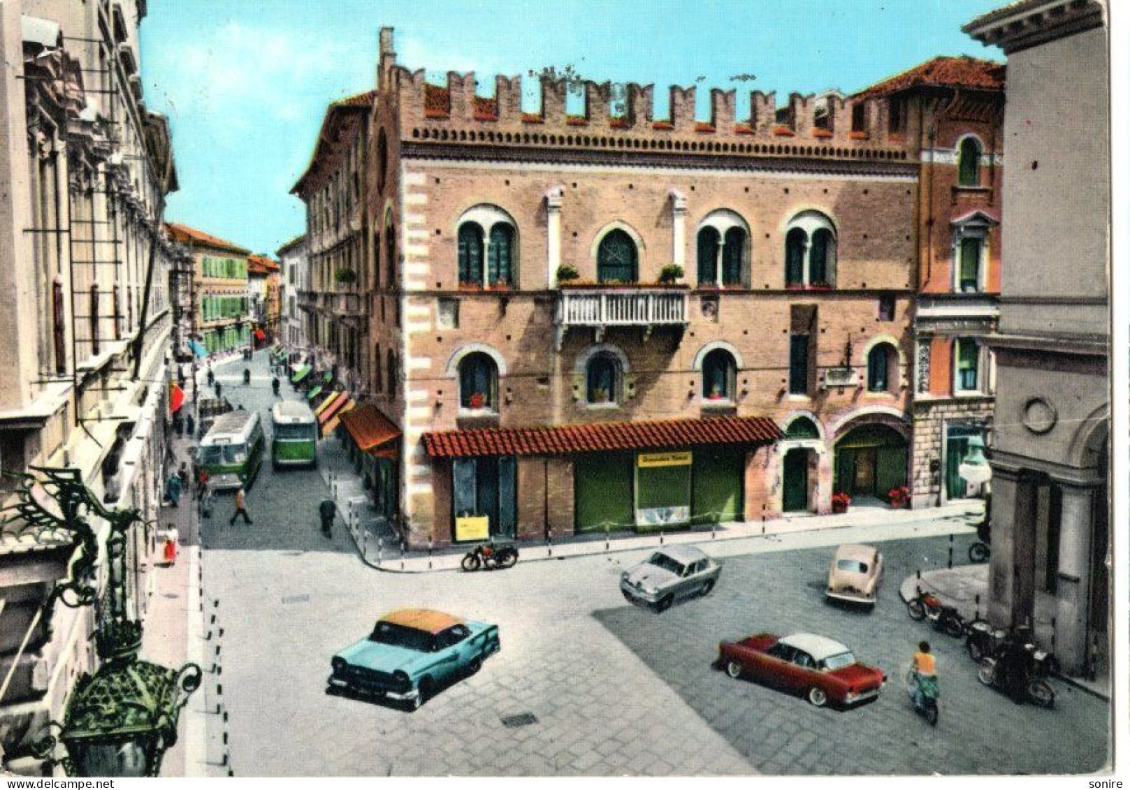 REGGIO EMILIA - PALAZZO CAPITANO DEL POPOLO - AUTO CARS - VG FG - C0195 - Reggio Nell'Emilia