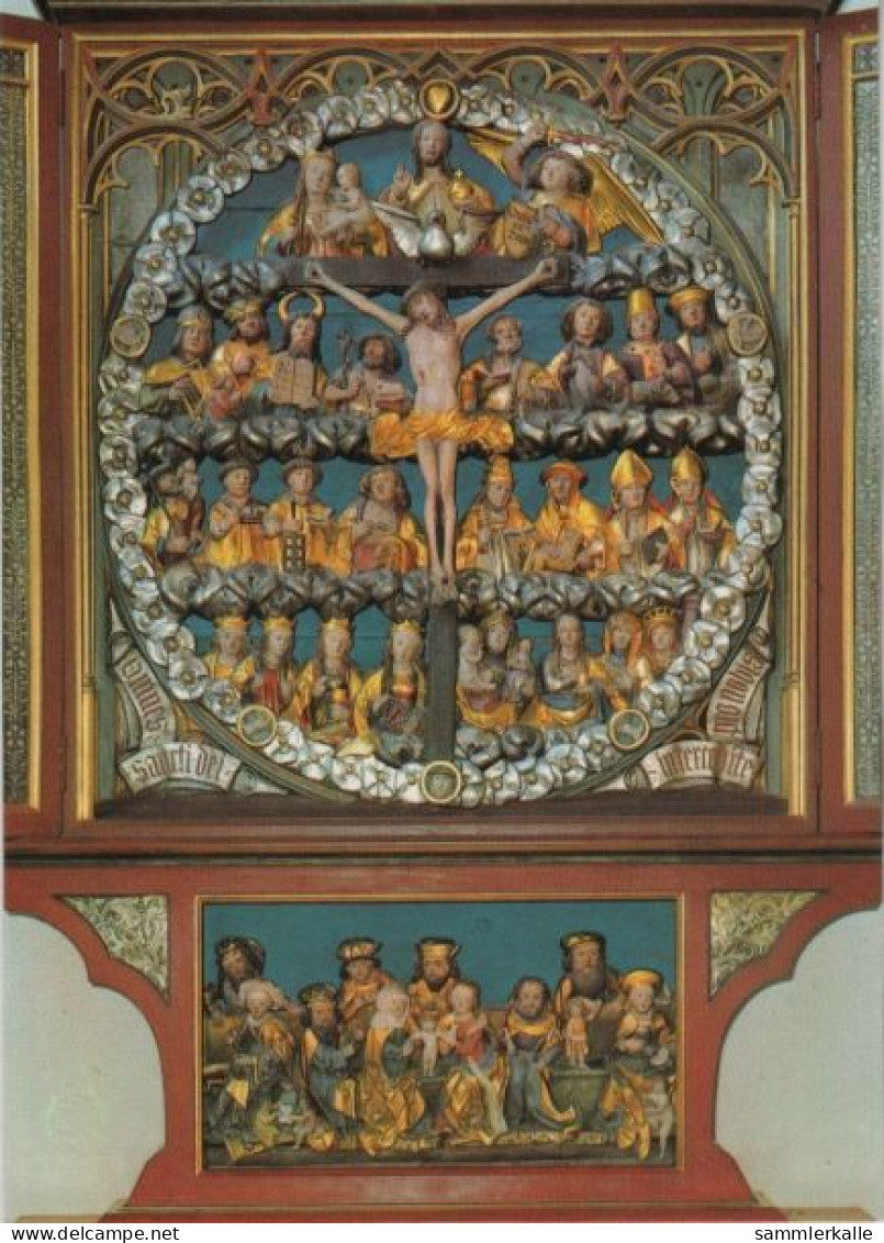 65253 - Wolframs-Eschenbach - Marienmünster, Rosenkranzaltar - Ca. 1990 - Ansbach