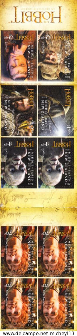 Nouvelle Zélande-2012-Carnet De Timbres Autoadhésifs  ''The Hobbitt'' En Parfait état ** - Carnets