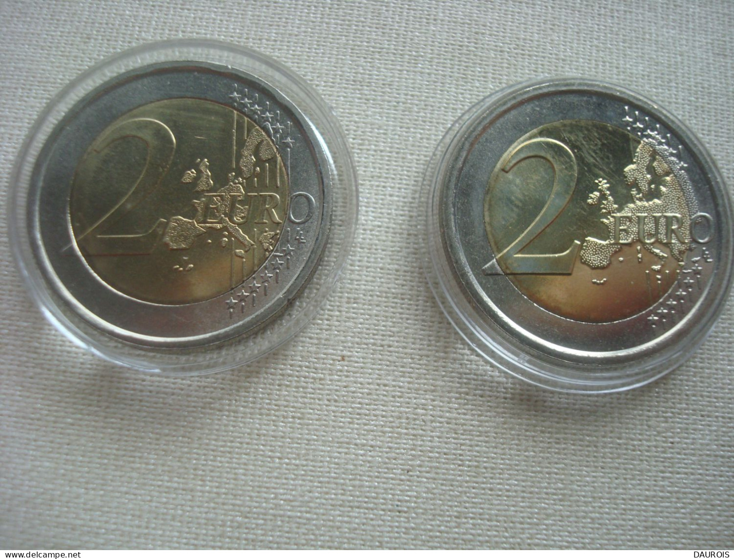 2  € X 2  2002 & 2012 Saint- Marin Avec Des Coeurs Différents - Saint-Marin