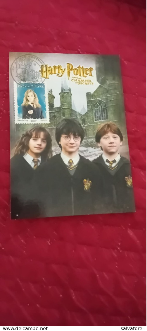 CARTOLINA HARRY POTTER - VIAGGIATA - Serie Televisive