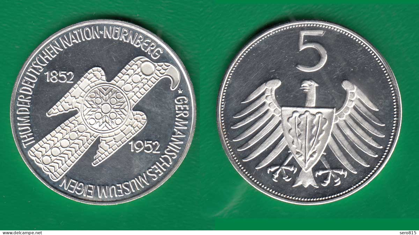 Medaille Ca.35 Mm Ca.17,2 Gramm Germanisches Museum NP 1852-1952   (31374 - Sin Clasificación