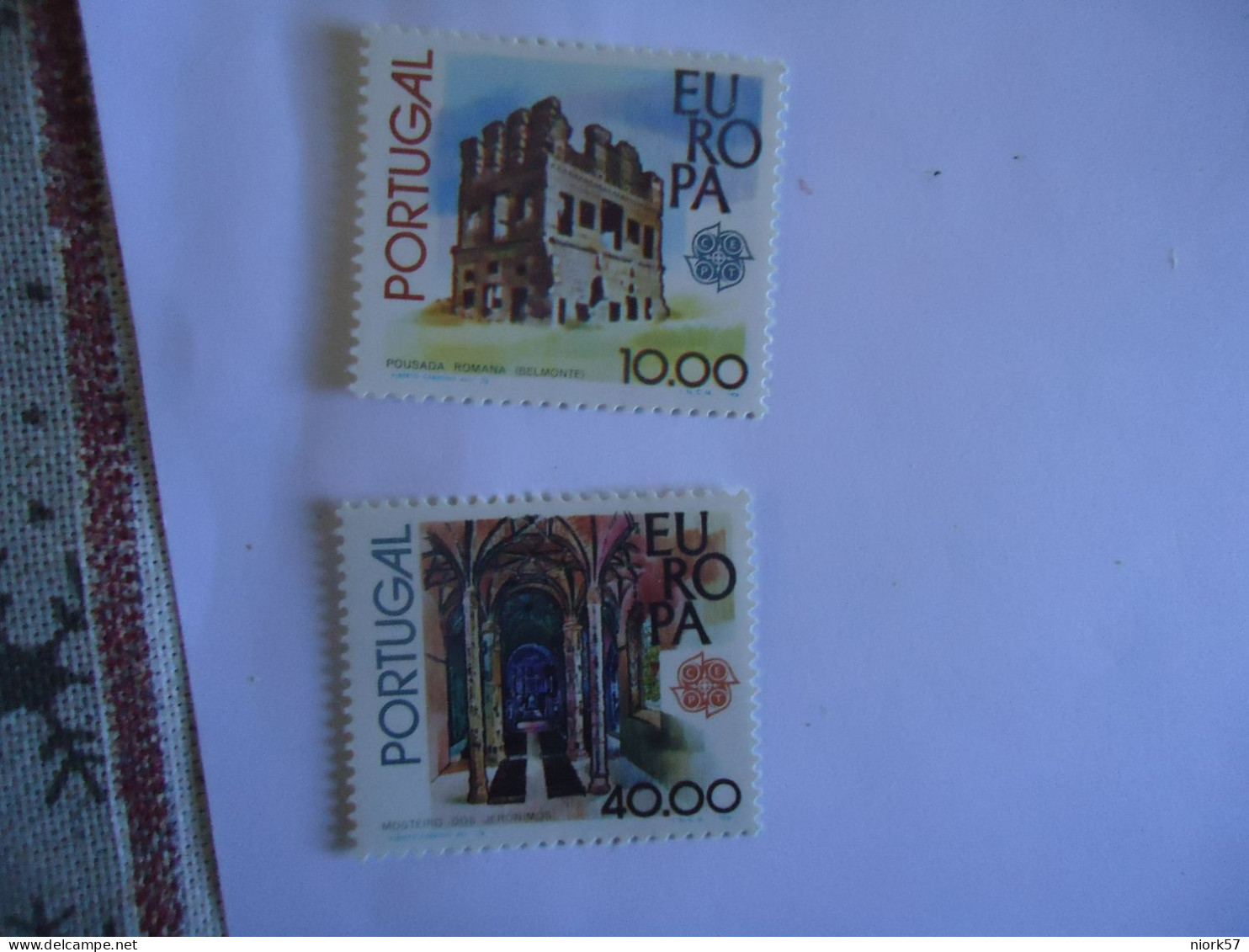 PORTUGAL  MNH 2 STAMPS   EUROPA 1978 - 1977