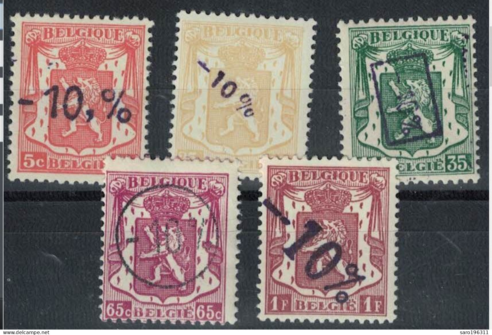LOT ** / MNH Entre  724d Et N Avec 724l  Cob 34,15  à   2,85 - Unused Stamps