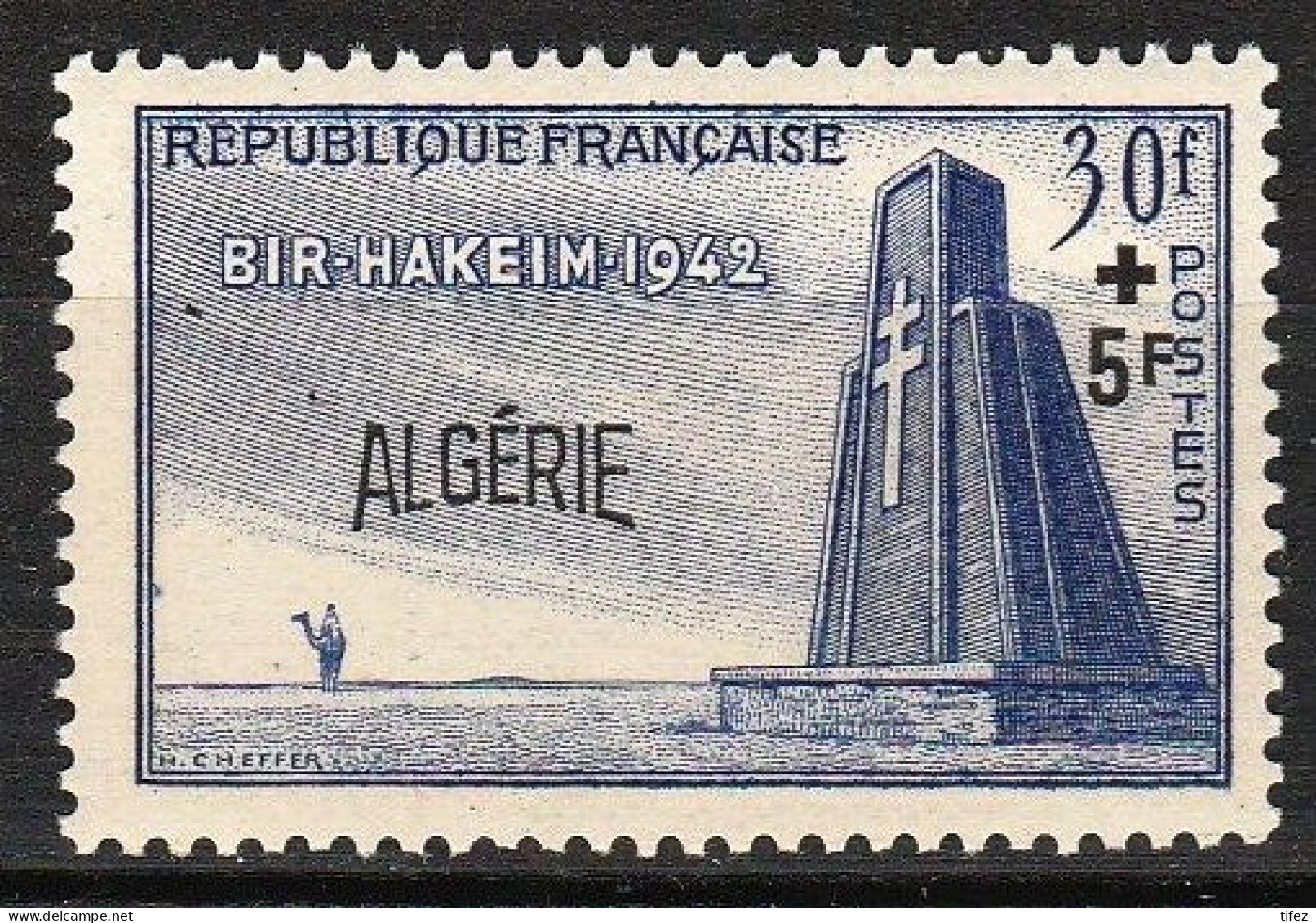 Année 1952-N°299 Neuf**MNH : 10°anniversaire De La Bataille De Bir-Hakeim - Unused Stamps