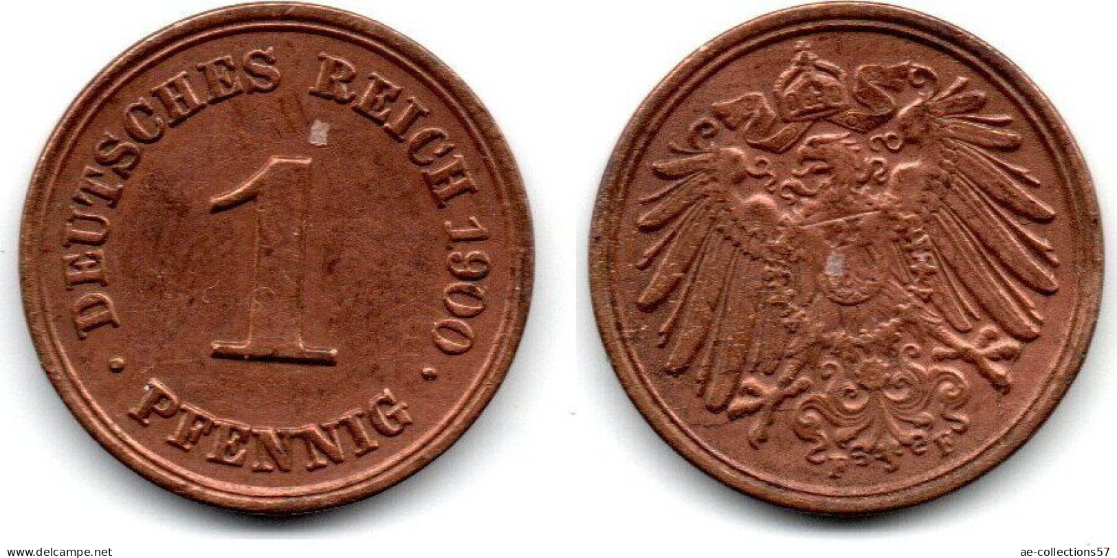 MA 31738 / Allemagne - Deutschland - Germany 1 Pfennig 1900 F TTB - 1 Pfennig