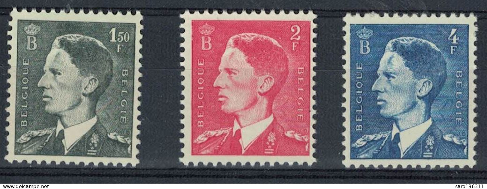 ROI BAUDOUIN     ** / MNH   N° 909 / 911     Cob 9,50   à  0,88 - Unused Stamps